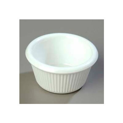 Carlisle S28202 - Fluted Ramekin 3 Oz., White - Pkg Qty 48