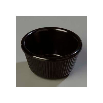 Carlisle S28703 - Fluted Ramekin 4 Oz., Black - Pkg Qty 48