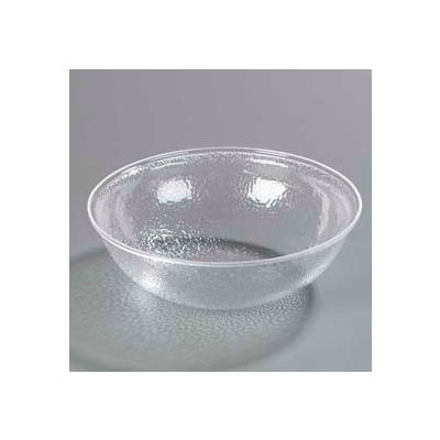 Carlisle SB7407 - Pebbled Bowl 7 Qt., Clear - Pkg Qty 4