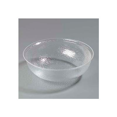 Carlisle SB7607 - Pebbled Bowl 10 Qt., Clear - Pkg Qty 4