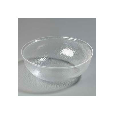 Carlisle SB7807 - Pebbled Bowl 15 Qt., Clear - Pkg Qty 4