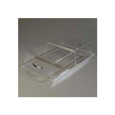 Carlisle SC2507 - Pastry Tray Cover, 26" x 18" x 4", Clear Acrylic, Polished Chrome Handle