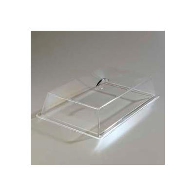 Carlisle SC4007 - Pastry Tray Cover, 18" x 13" x 4", Clear Acrylic, Polished Chrome Handle