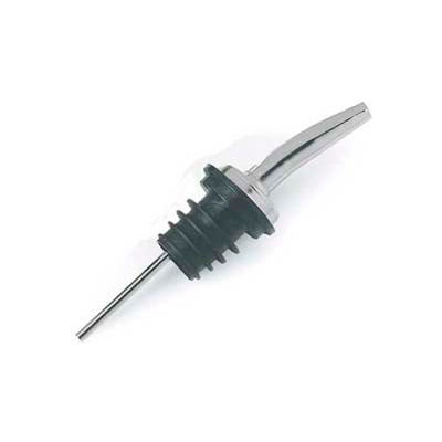 Carlisle WPM8538 - Pour-Rite® Liquor Pourer, Medium Flow, Tapered, Chrome-Black - Pkg Qty 12
