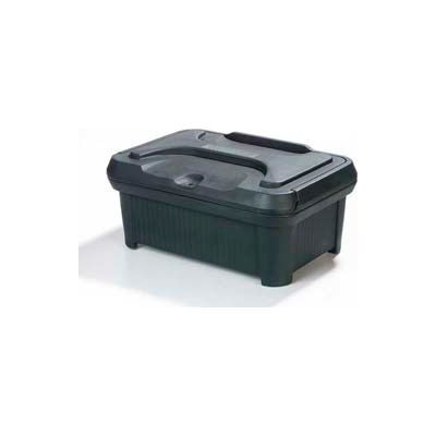 Carlisle XT160008 - Cateraide Slide 'N Seal Pan Carrier, 6" Top Loader, Insulated, Forest Green