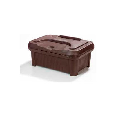 Carlisle XT180001 - Cateraide Slide 'N Seal™ Pan Carrier, 8" Top Loader, Insulated, Brown