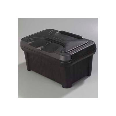 Carlisle XT180003 - Cateraide Slide 'N Seal™ Pan Carrier, 8" Top Loader, Insulated, Black