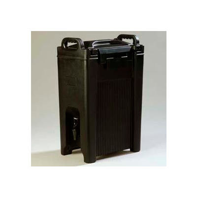 Carlisle XT500003 - Cateraid Beverage Server, 5 Gallon, Insulated, Wide Sure-Latch™, Black