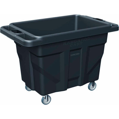 Cortech USA, CC116, Garbage/Laundry Cart, Black, Repro