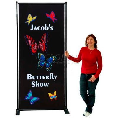 SpeedPress® Butterfly Adjustable Poster Stand 6' Wide