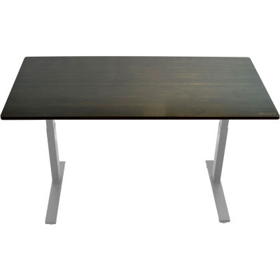 Uncaged Ergonomics RISE UP Electric Adjustable Height Sit-Stand Desk Workstation - Gray