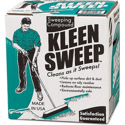 Kleen Sweep Sweeping Compound - 50-Lb. Box