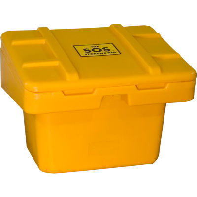Global Industrial SOS Outdoor Storage Container 30" x 24" x 23" - 5.5 Cu. Ft. - Yellow