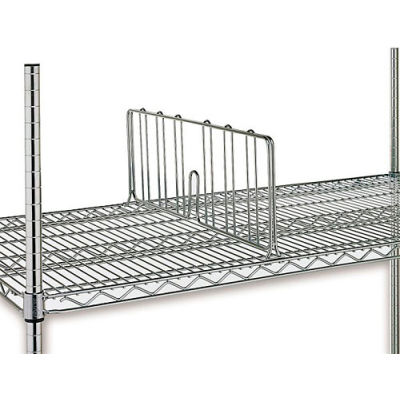 7"H Shelf Divider For Open Wire Shelving - 18"