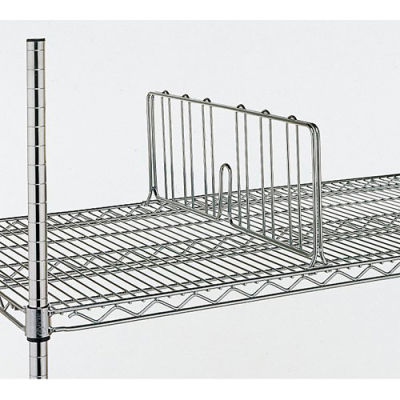 Metro 8"H Shelf Dividers For Open-Wire Shelving - 30"