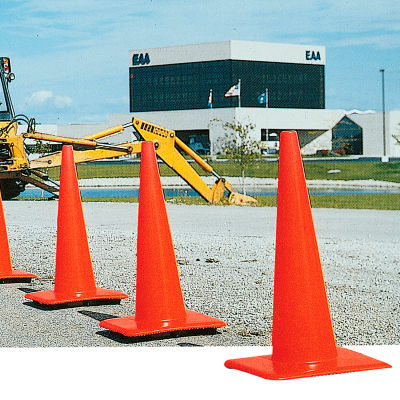12" Traffic Cone, Orange, 1-1/2 lb