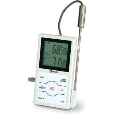 CDN Dual-Sensing Probe Thermometer/Timer