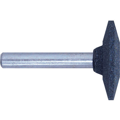 Century Drill 75206 Mounted Grinding Point 1-1/4" Dia. 1/4" Shank Size A37 Aluminum Oxide