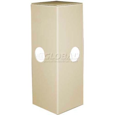 Cadet® Baseboard Corner Connector BLF1A 2-1/2"L X 2-1/2"W X 6-3/4"H Almond