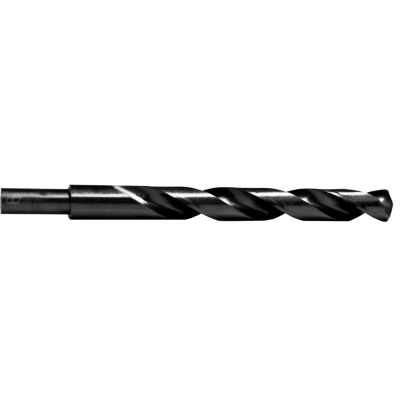 Century Drill 24728 - Black Oxide Drill Bit - 135° - 3/8" RS 7/16 x 5-1/2"