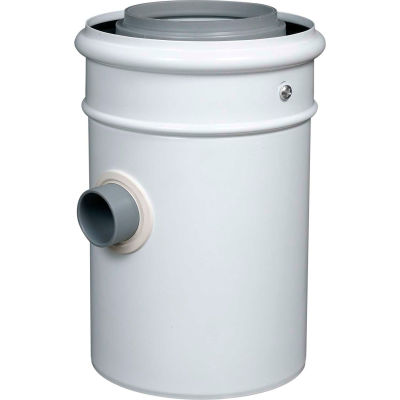 InnoFlue® Concentric Polypropylene/ST Horizontal Drain Tee ICHDT35, 3 to 5"