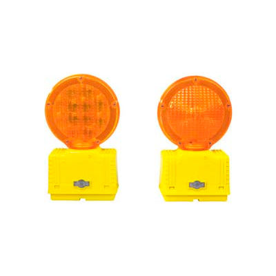 Barricade Light, D-Cell W/Photo Cell - Pkg Qty 10