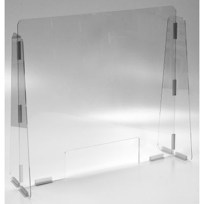 Cashier Guard, Polycarbonate 31"W x 28"H