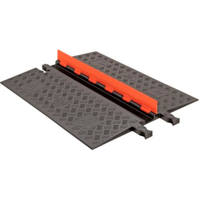 Guard Dog® Low Profile, 1 CH - Orange Lid/Black Base - ADA Ramps