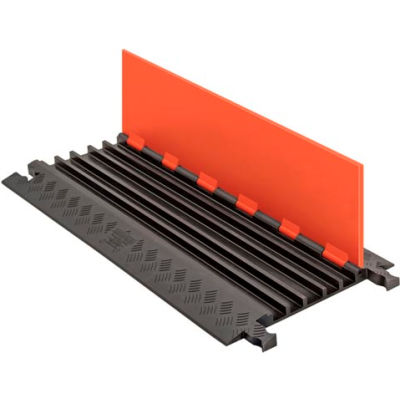Guard Dog® Low Profile, 5 CH - Orange Lid/Black Base