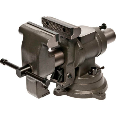 Palmgren 9629503 Multi-Jaw Bench Vise, 5"