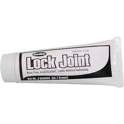 Lock Joint™ Pipe Joint Sealant, Blue, 1/2 Pt. - Pkg Qty 24