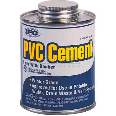 Low V.O.C.Pvc Cement™, For Pipe & Fittings, 1/4 Pt. - Pkg Qty 24