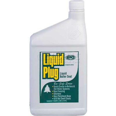 Liquid Plug™ Liquid Boiler Leak Sealant, 1 Qt. - Pkg Qty 24