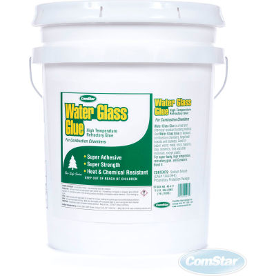 Water Glass Glue™ High Temperature Chamber Glue-Water Glass, 5 Gal.