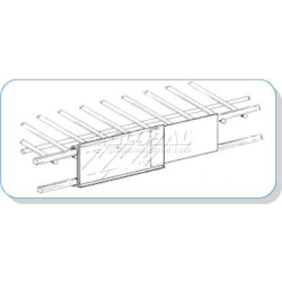 Price Channel Label Holder, For Wire Shelves, 3"W - Pkg Qty 100