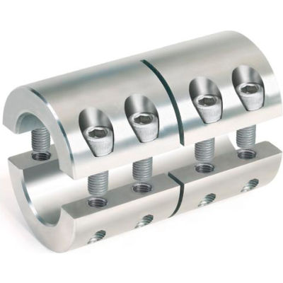 Two-Piece Industry Standard Clamping Coupling, 1", Stainless Steel