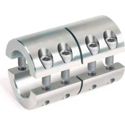 Metric Two-Piece Industry Standard Clamping Couplings, 35mm, Stainless Steel