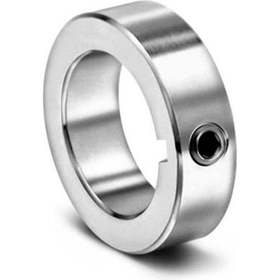 Set Screw Collar with Keyway C-KW-Series, 1-1/4", Aluminum