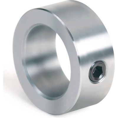Set Screw Collar, 2-7/16", Unplated Steel