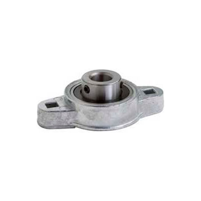Clesco 2 Bolt Flange Mount Ball Bearing Rigid 1ID F2DC-BL-100 Die Cast Zinc Housing Clesco 2 Bolt Flange Mount Ball Bearing Rigid 1ID F2DC-BL-100 Die Cast Zinc Housing