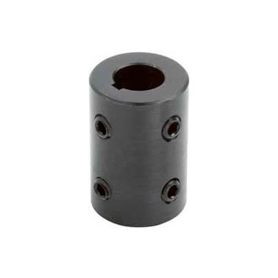 Climax Metal, Metric Set Screw Coupling W/Keyway, MRC-25-KW4H@90, Black Oxide, 25mm