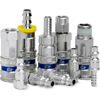 Series 310 Nipple - 1/4" Male Npt (Industrial Interchange 1/4") Qty 10/Pack
