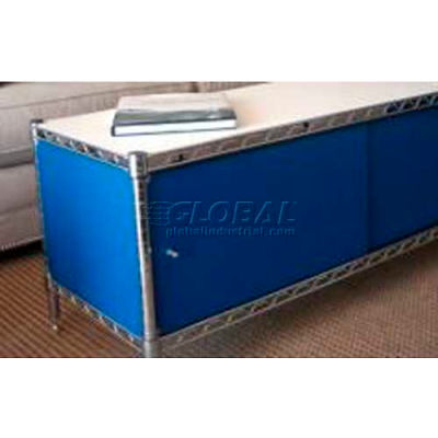 Enclosure Kit - Slide Door 18 x 48 x 13, Blue