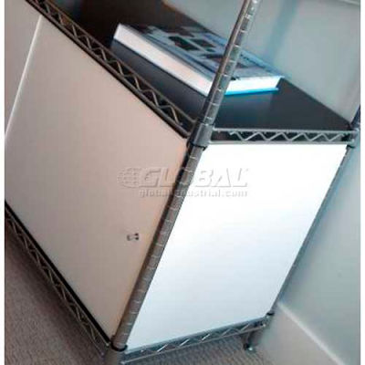 Enclosure Kit - Slide Door 18 x 60 x 18, Dark Yellow