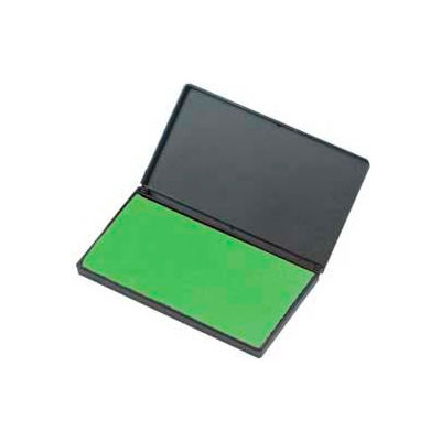 CLI® Stamp Pad, 2-3/4" x 4-1/4", Nontoxic, Reinkable, Green