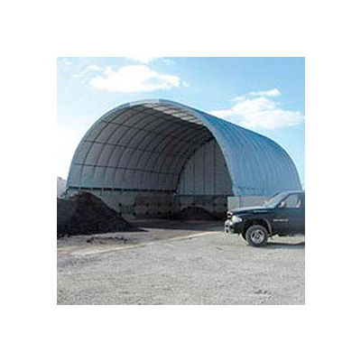 Econoline Storage Building 20'W x 12'H x 25'L White Pony Wall