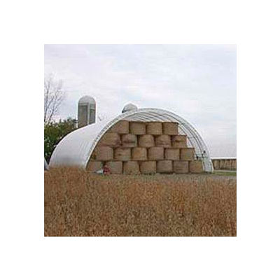 Econoline Storage Building 26'W x 12'H x 25'L White Freestanding