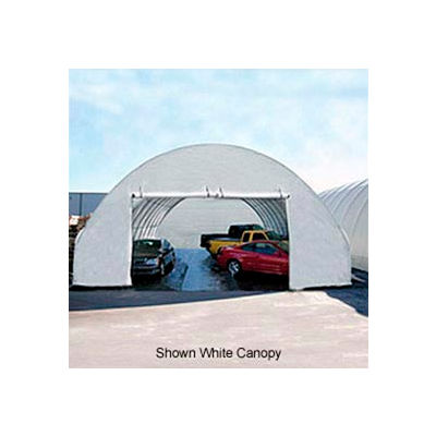 Tall 26'W Solid End Panel - Green for Econoline buildings