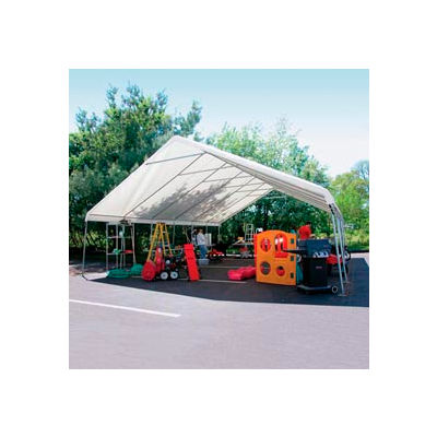 WeatherShield Giant Commercial Canopy 24'W x 30'L Tan