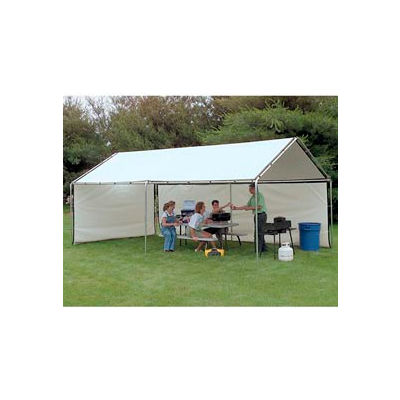 WeatherShield Portable White Canopy 8'W x 10'L